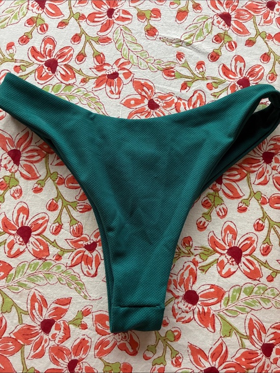 Zaful Other - Zaful S Women’s Teal Bikini Bottom – Classic High-Cut Swim Brief